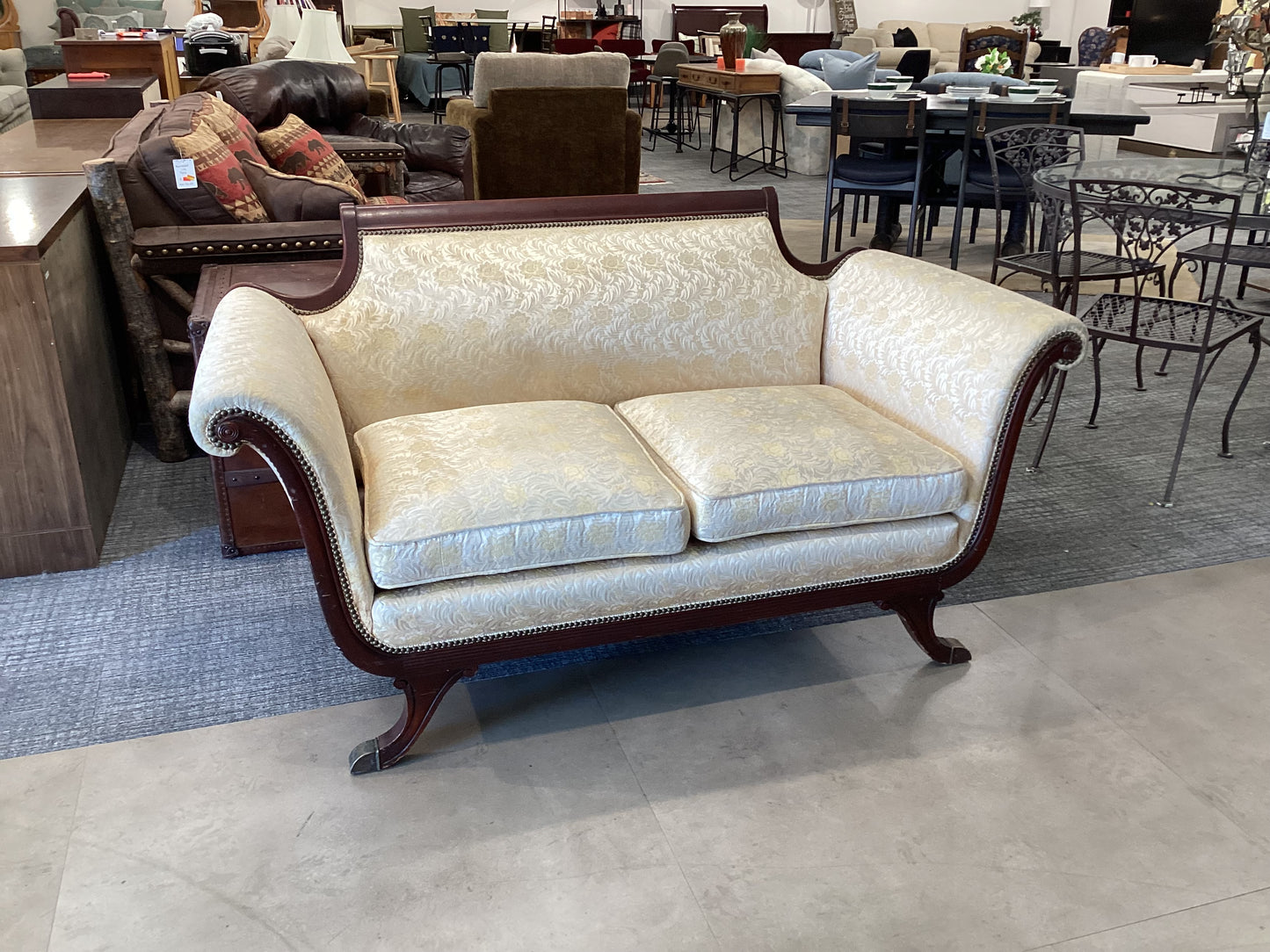 Duncan Phyfe Antique Loveseat