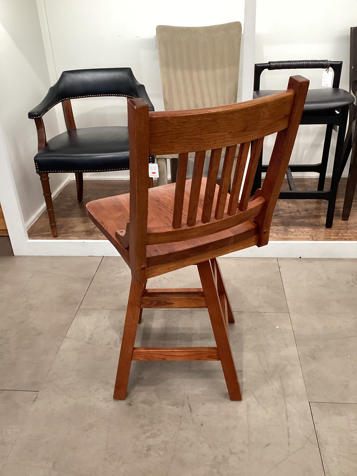 Mission Swivel Barstool