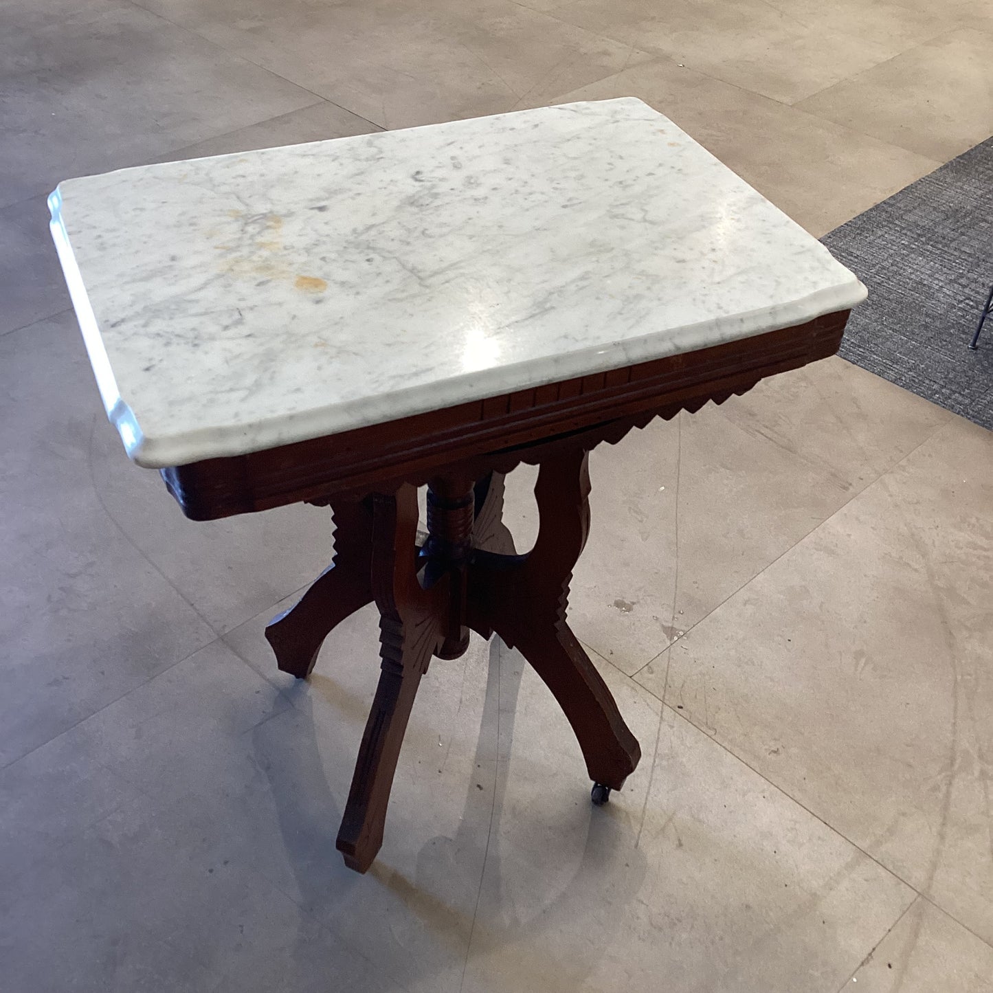 Victorian Marble Top Table