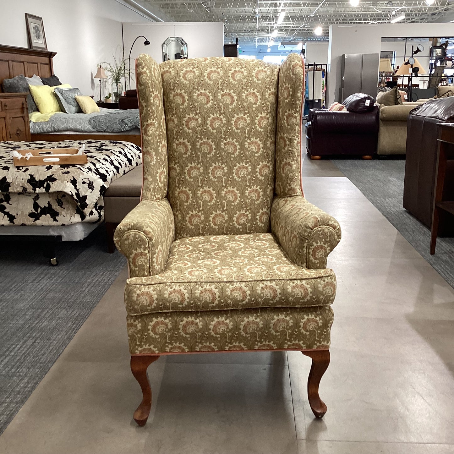 Vintage Peach Pink Chair