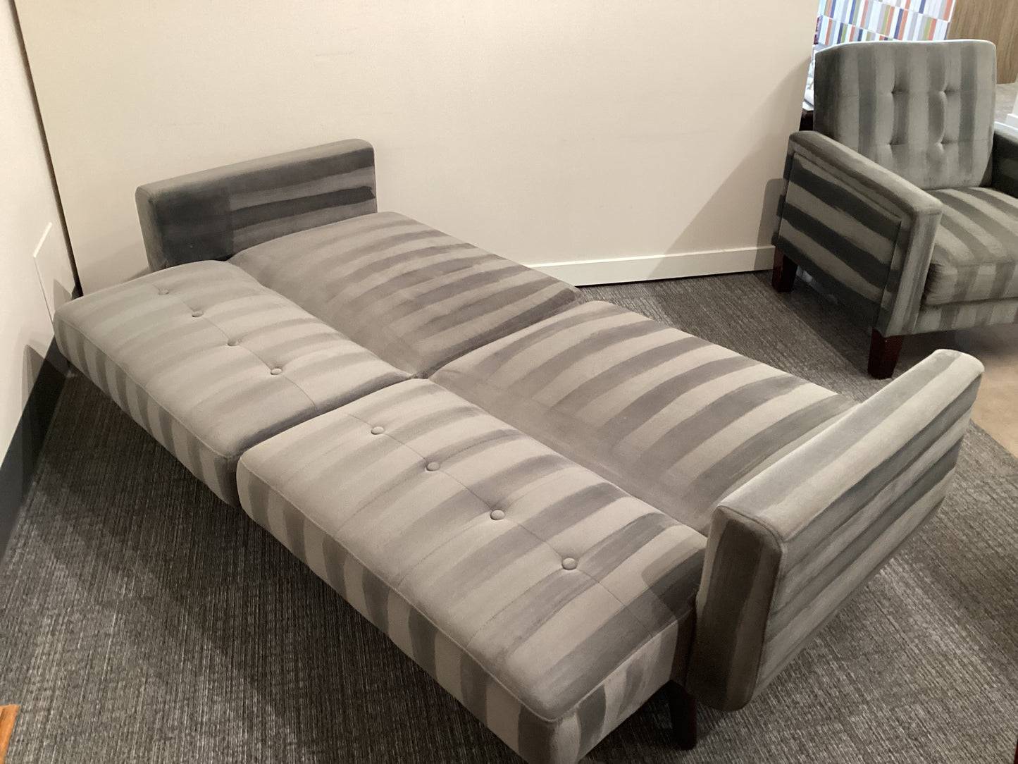 Modern Gray Futon