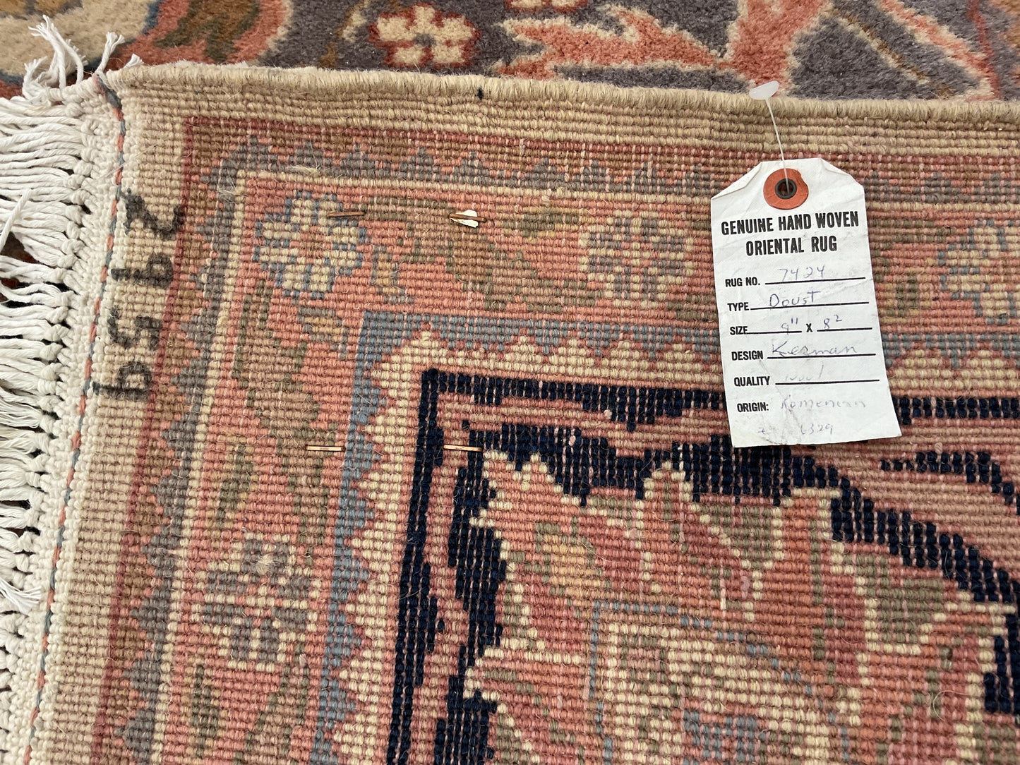 8’ x 10’ Hand Woven Rug (R011)