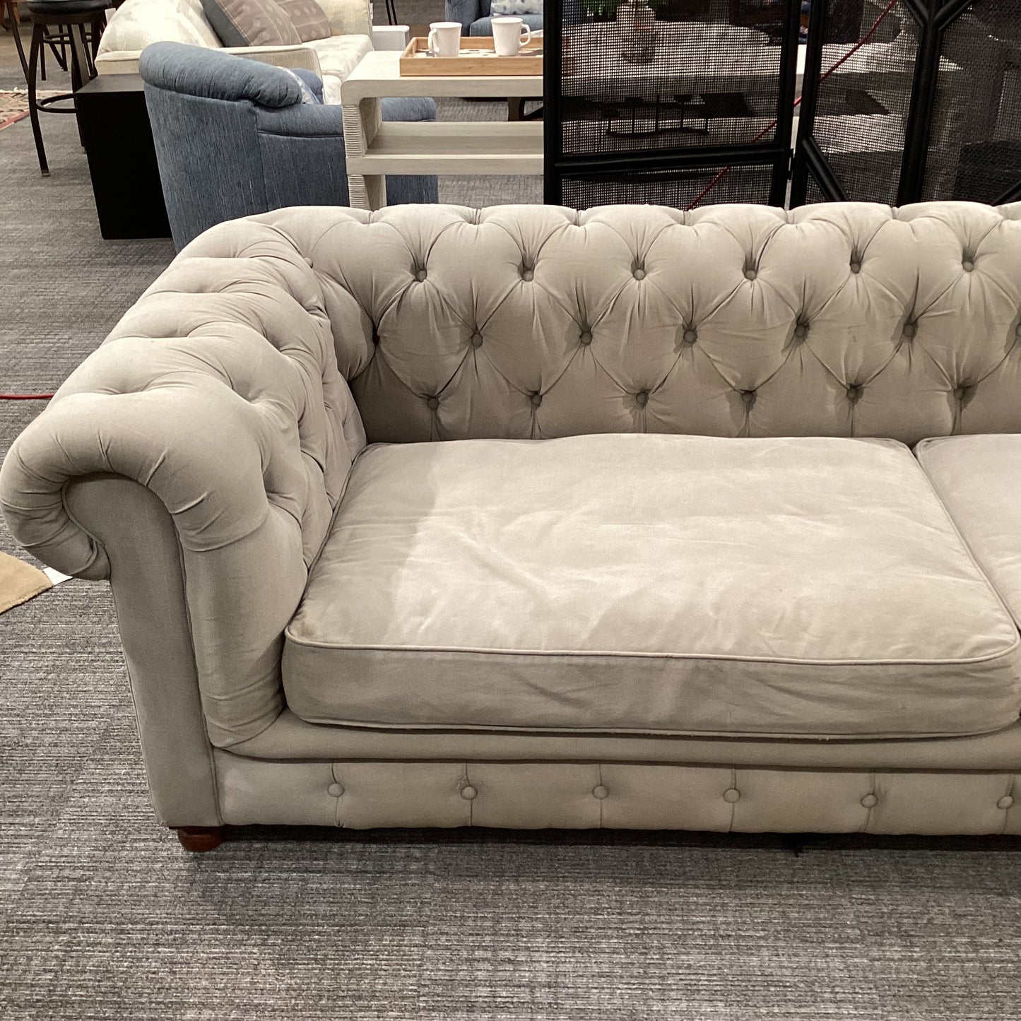 Restoration Hardware Tufted Sofa