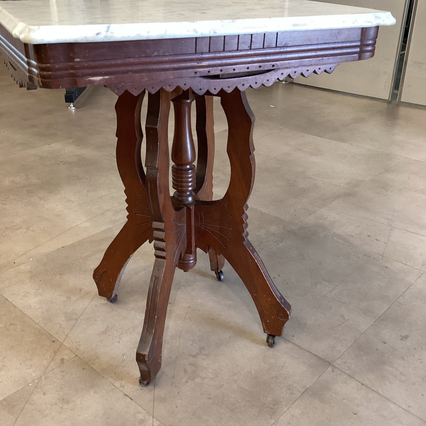 Victorian Marble Top Table