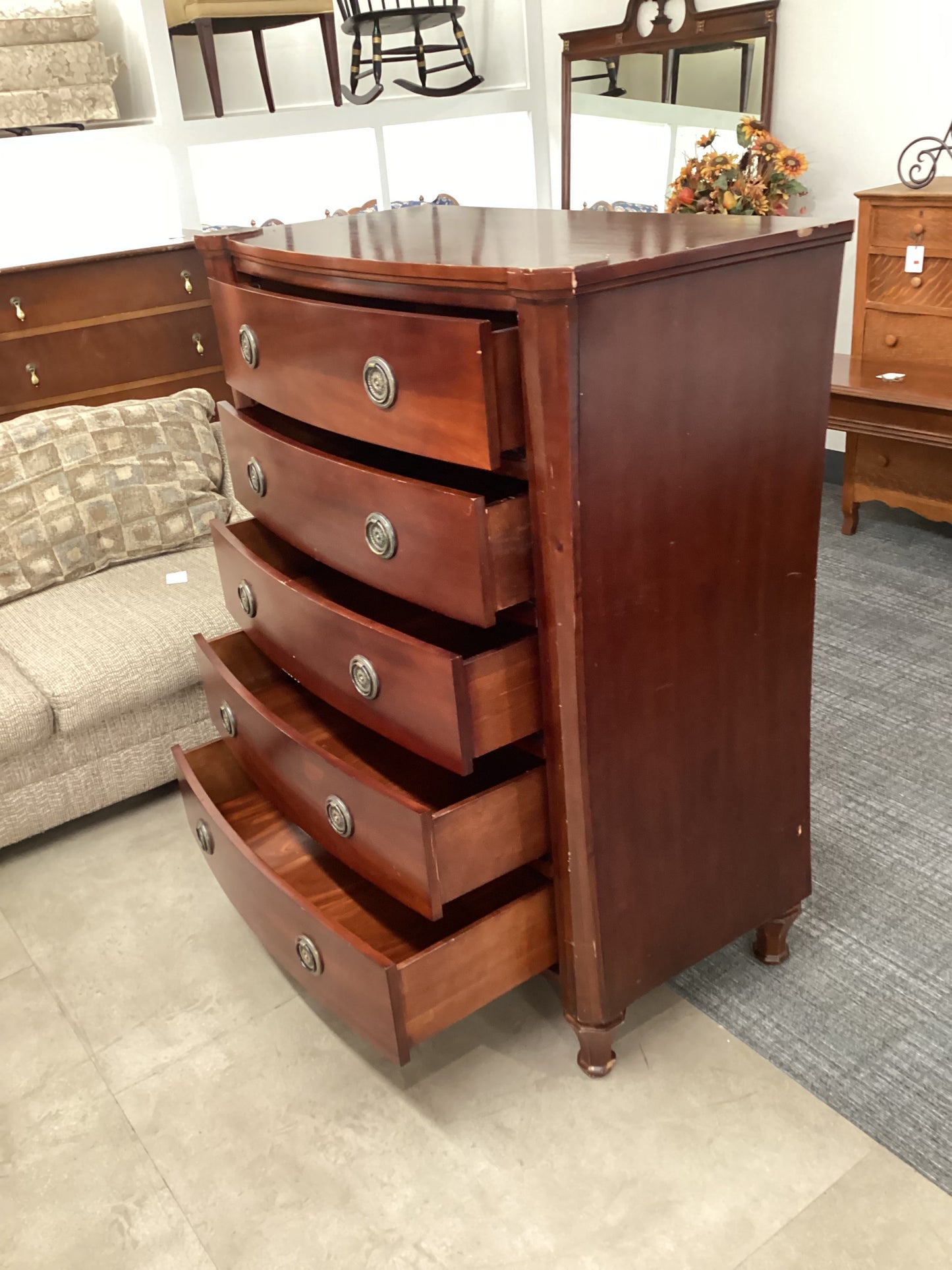 Brownstone Chest of Drawers