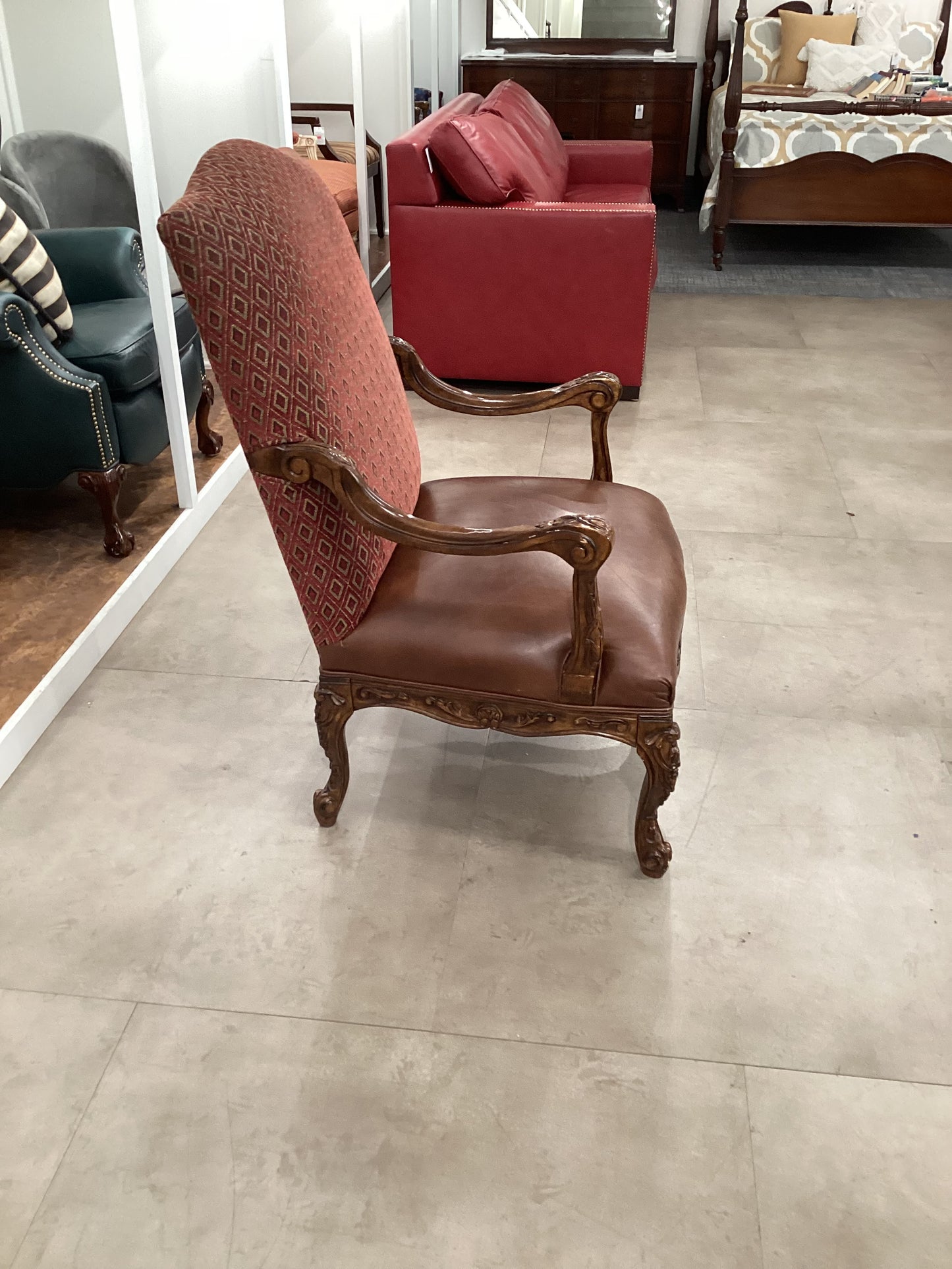 Decorative arm chair