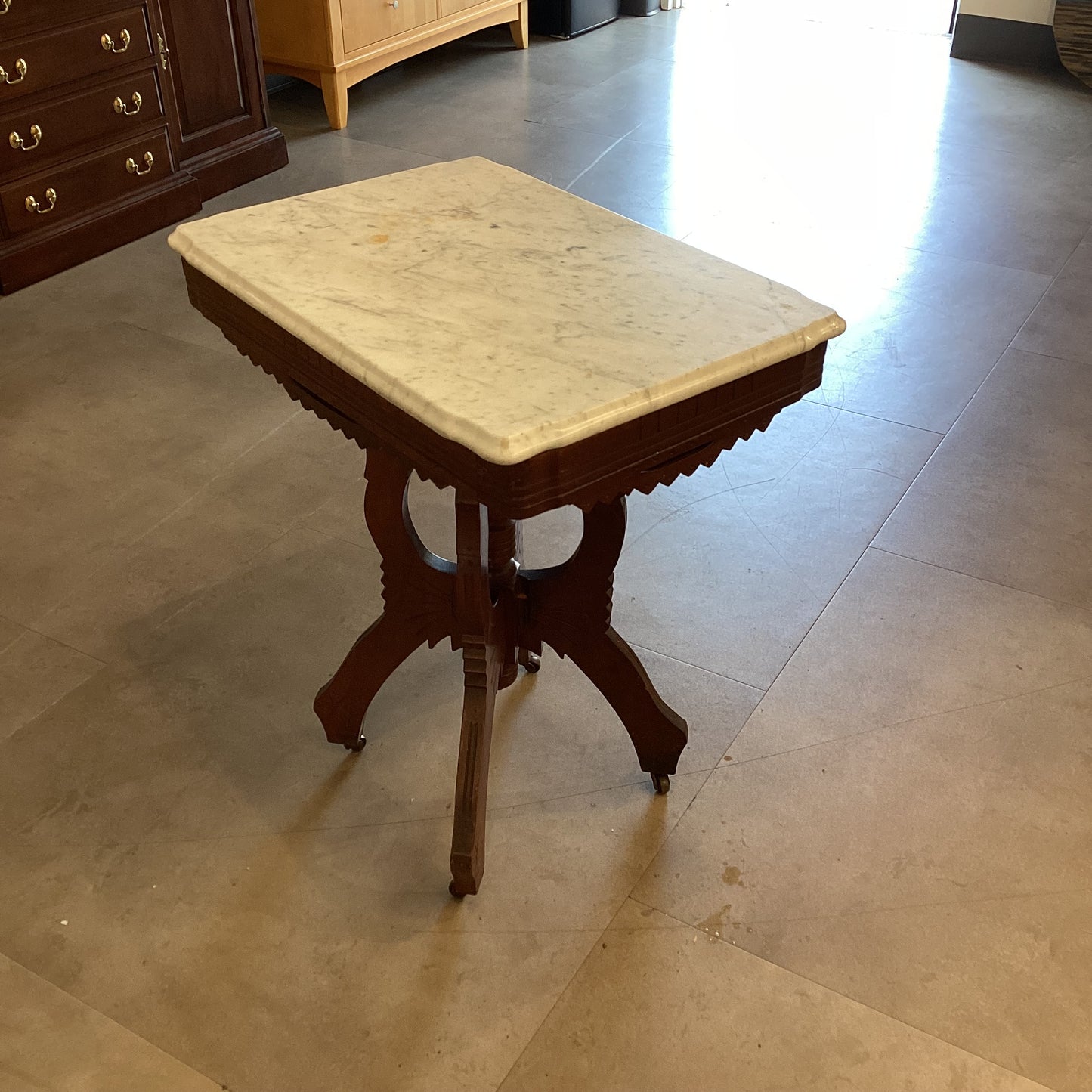 Victorian Marble Top Table