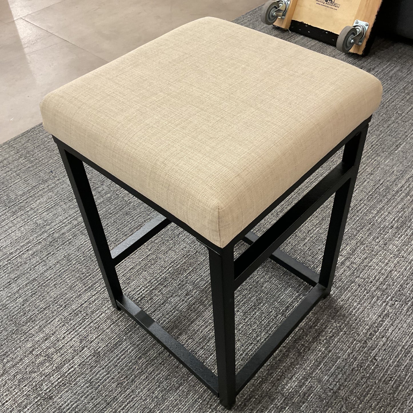 Beige Counter Stool