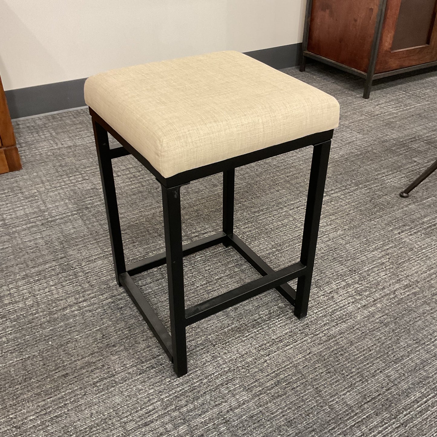 Beige Counter Stool