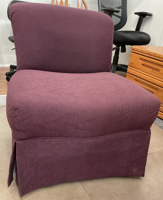 Purple Slipper Chair