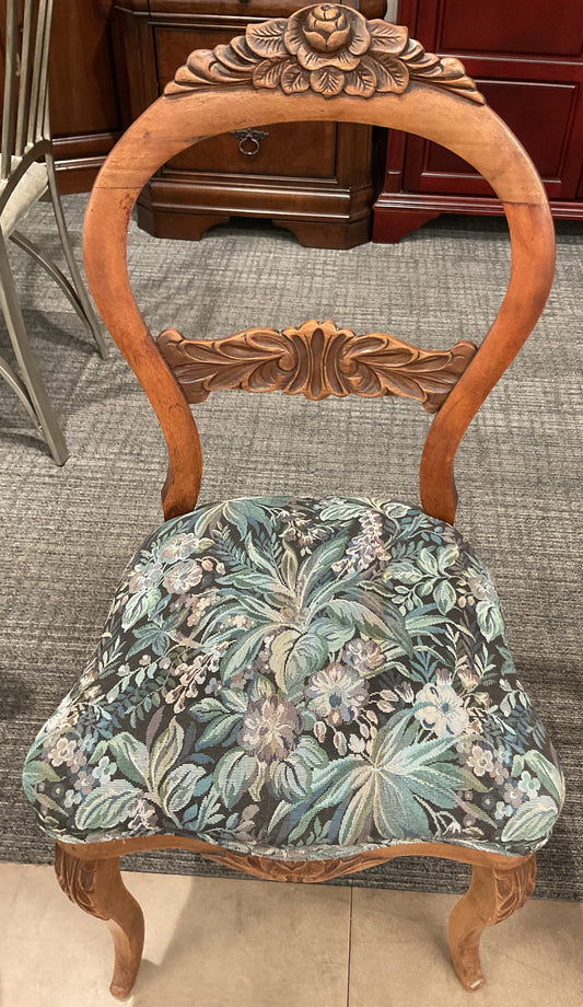 Victorian Hand Carved Chair