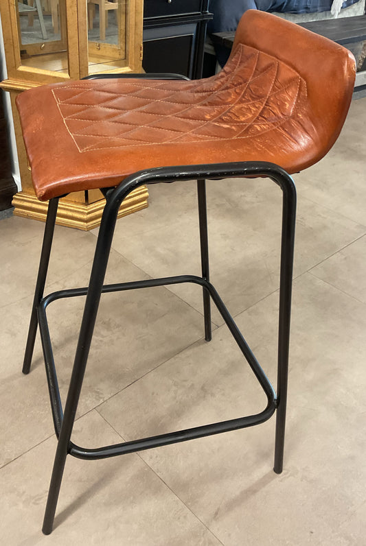 Leather Counter Stool
