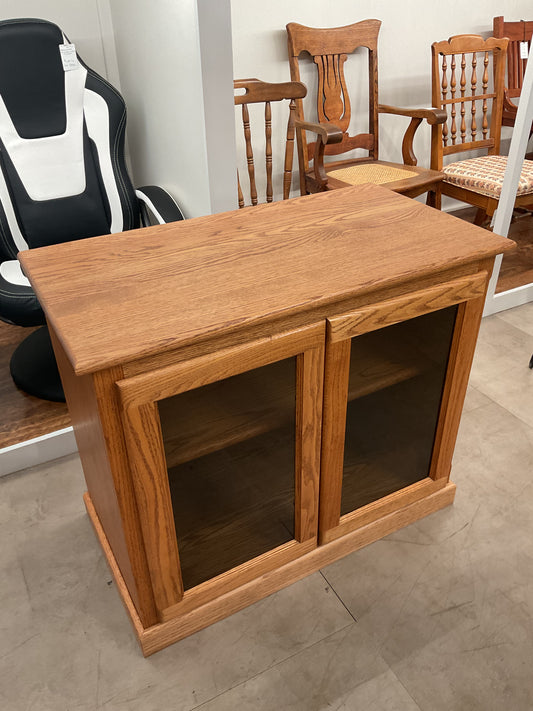 Solid Oak Console