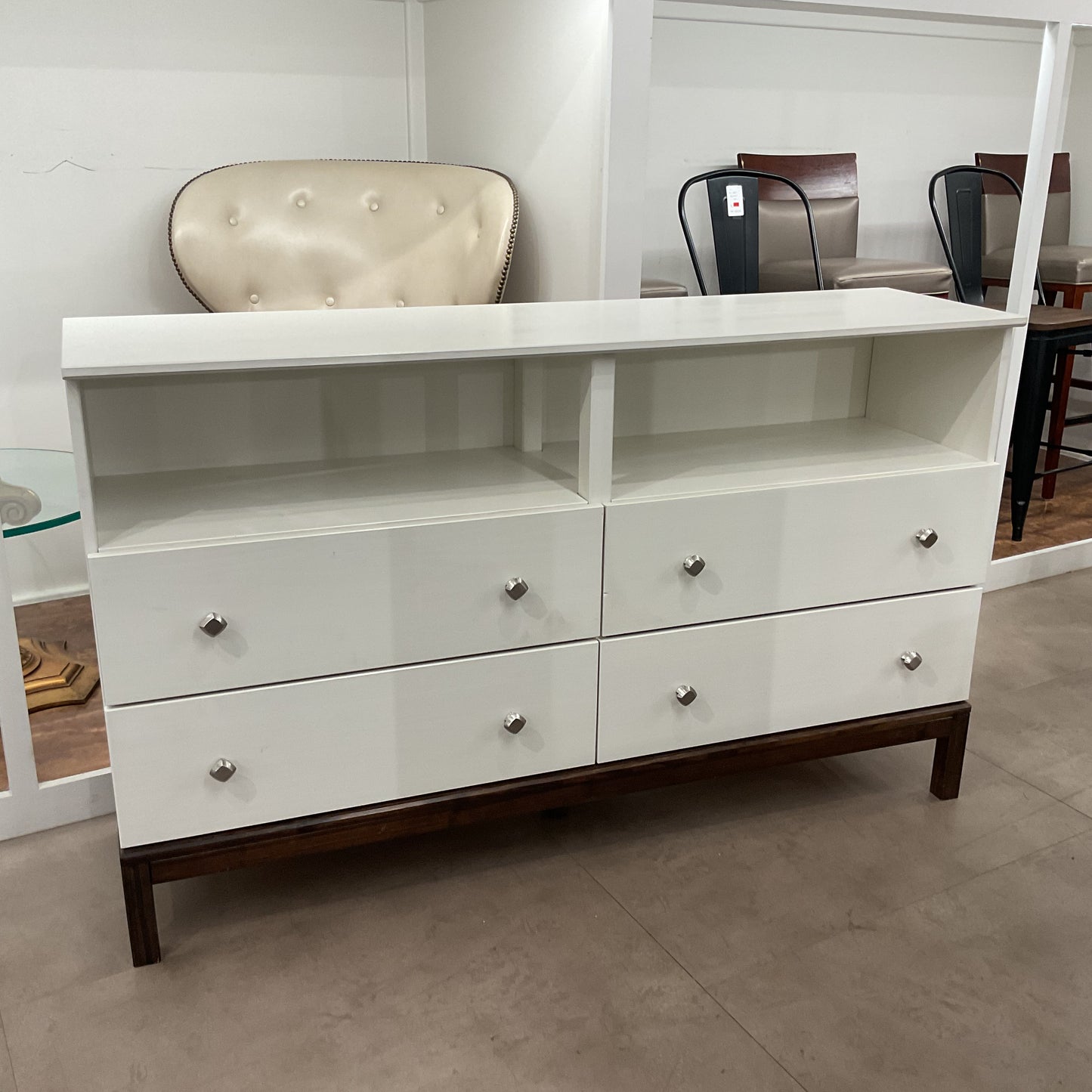 White Modern Dresser