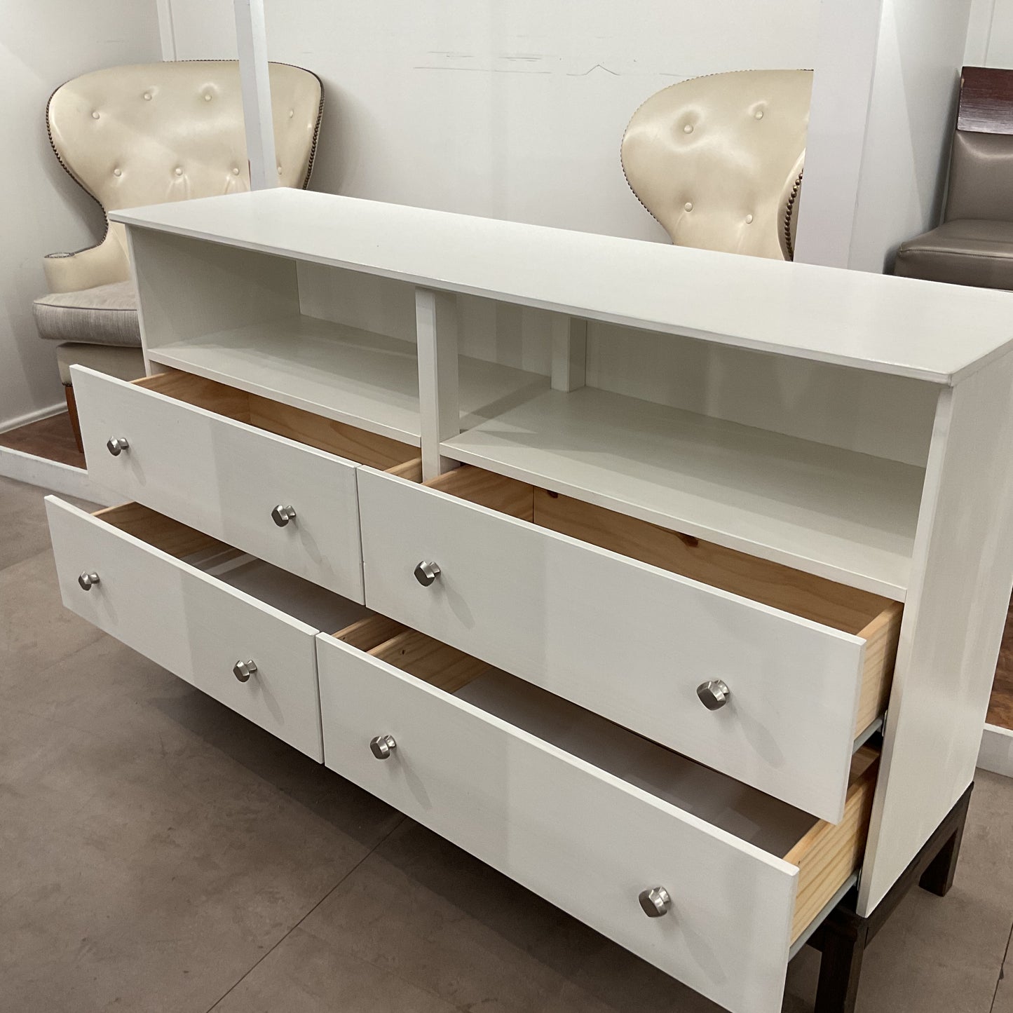 White Modern Dresser