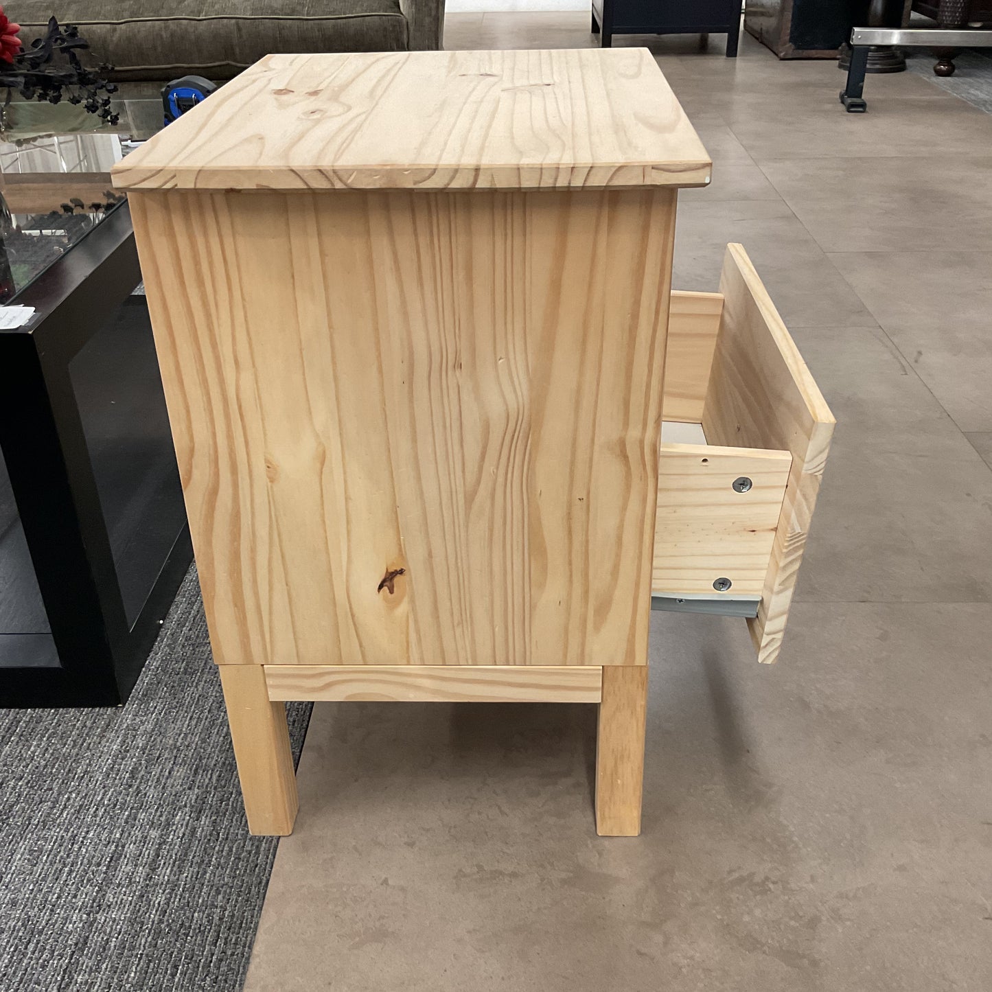 Solid Wood End Table