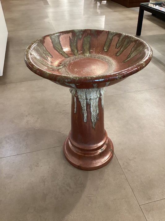 Rose Gold Bird Feeder
