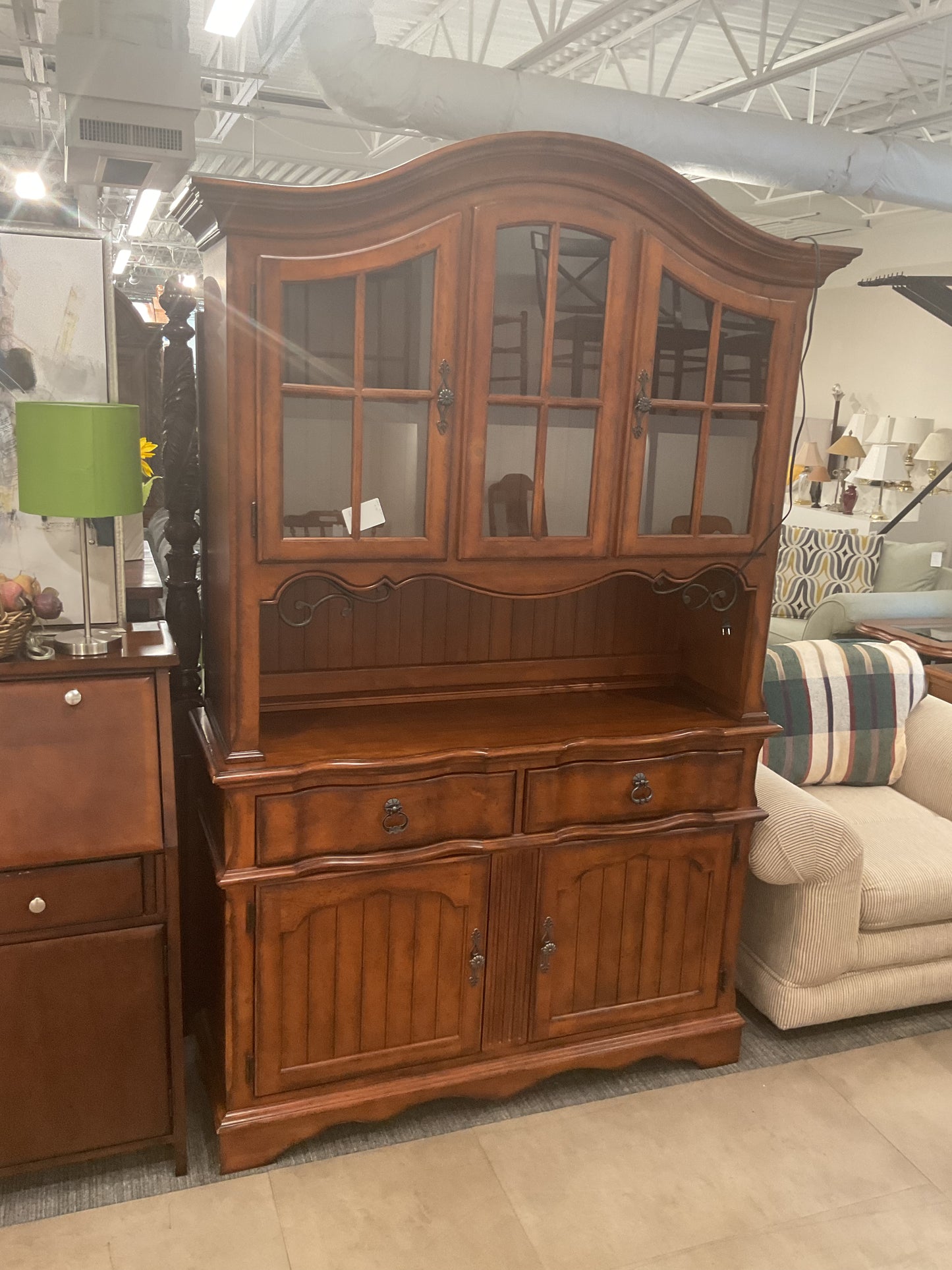 2 Piece Crown Hutch
