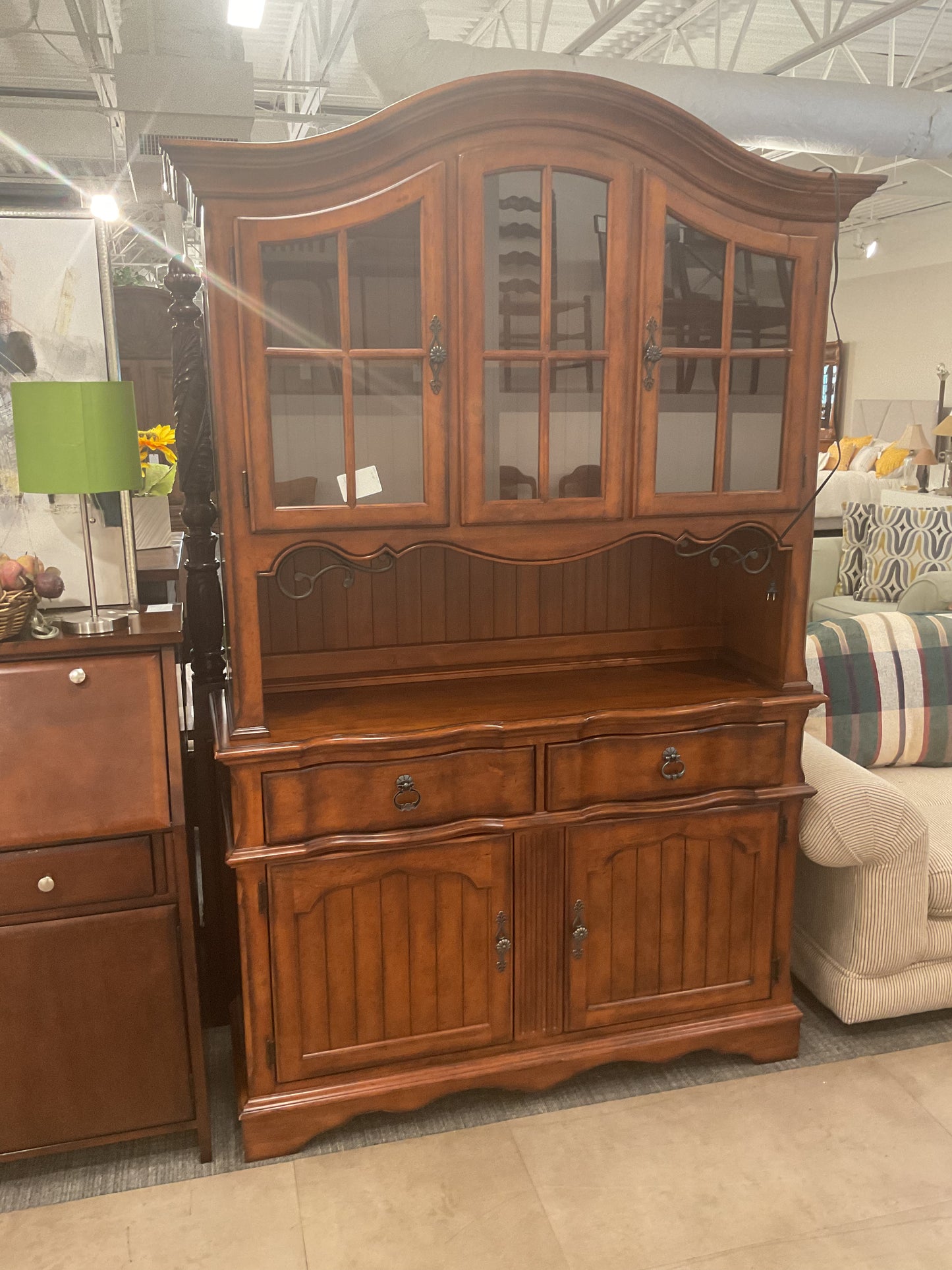 2 Piece Crown Hutch