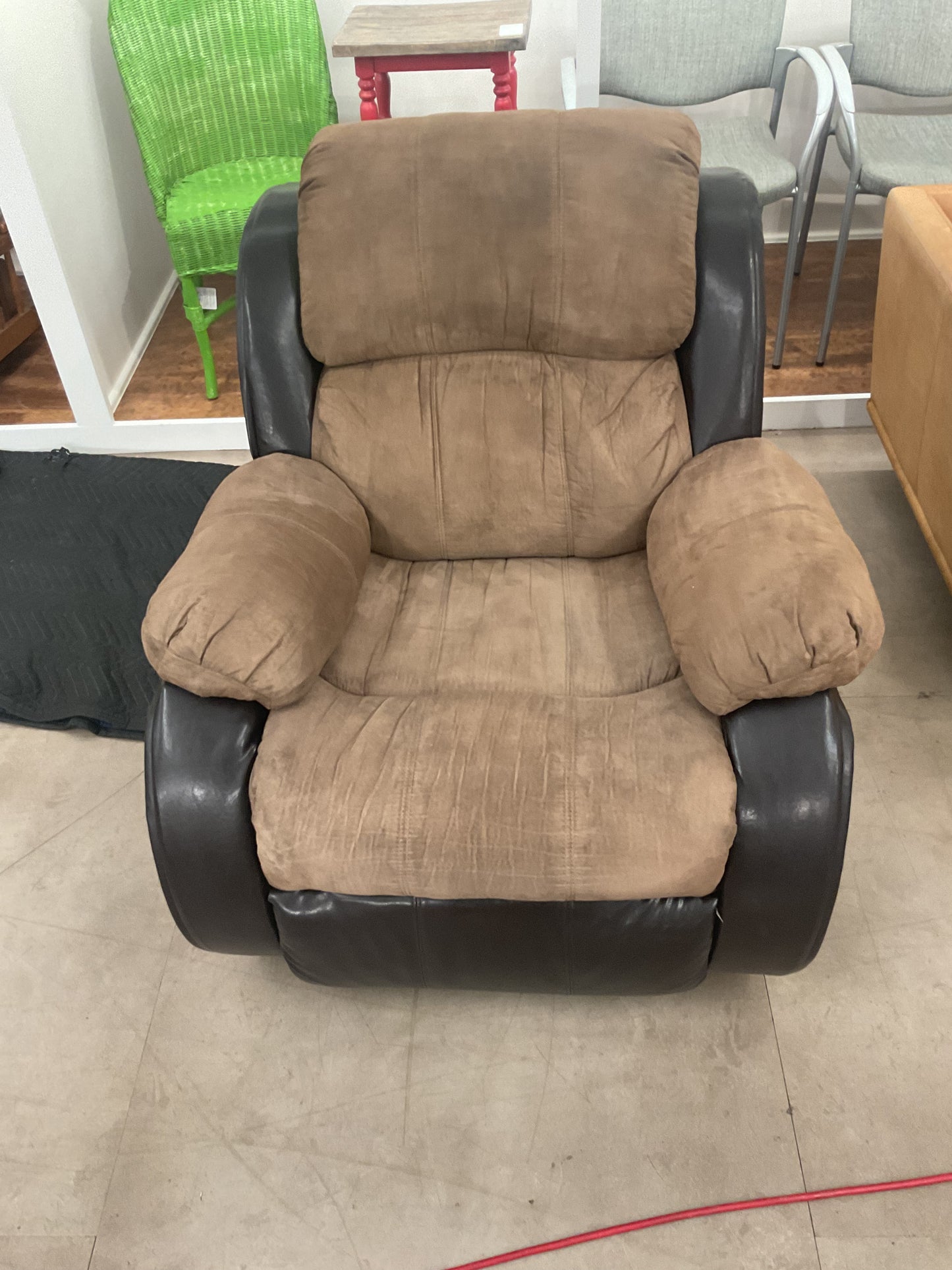 Ashley Suede Recliner