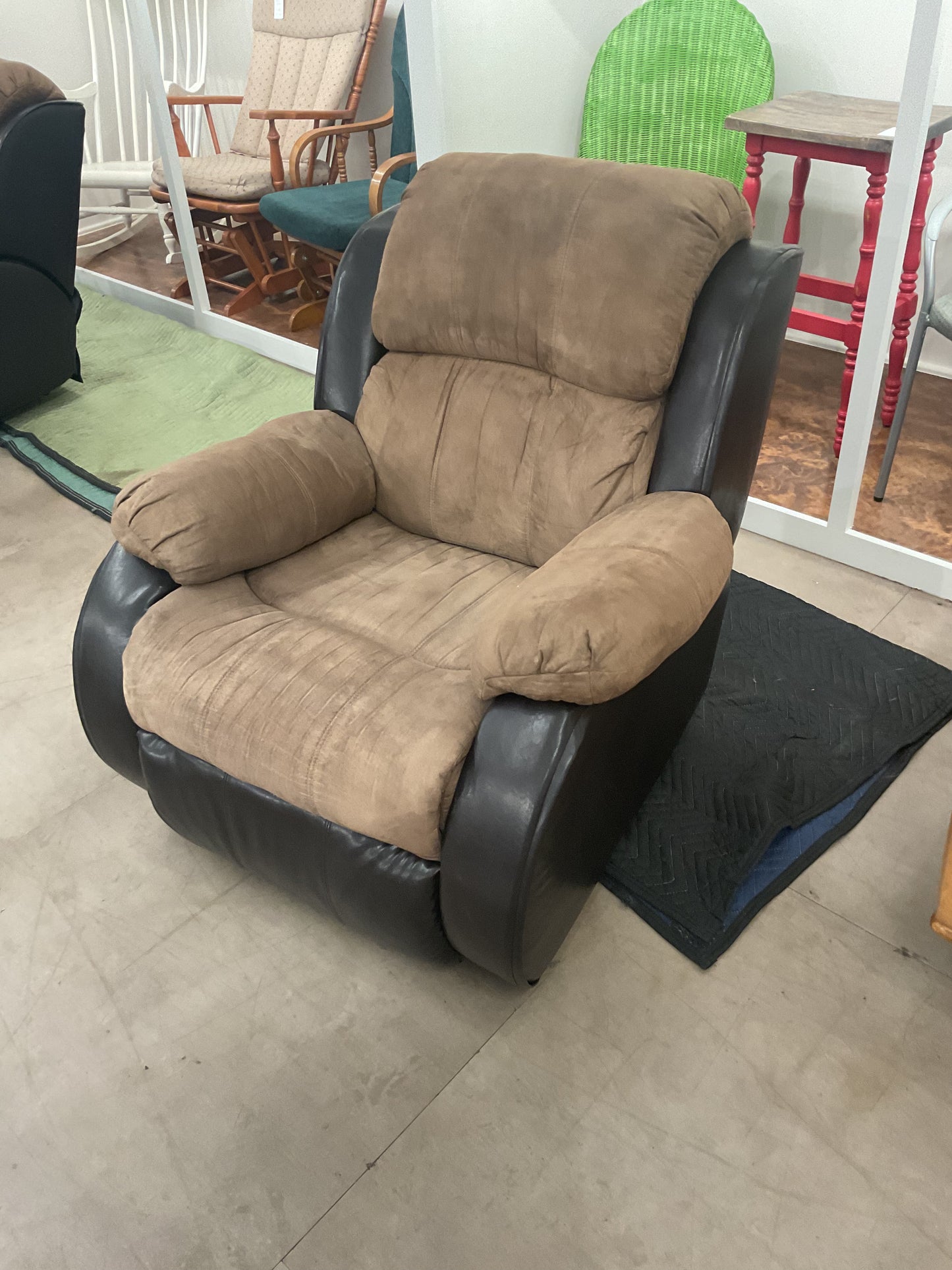 Ashley Suede Recliner