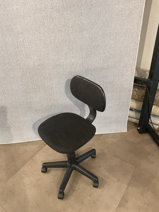 Tiny Gray Office Chair