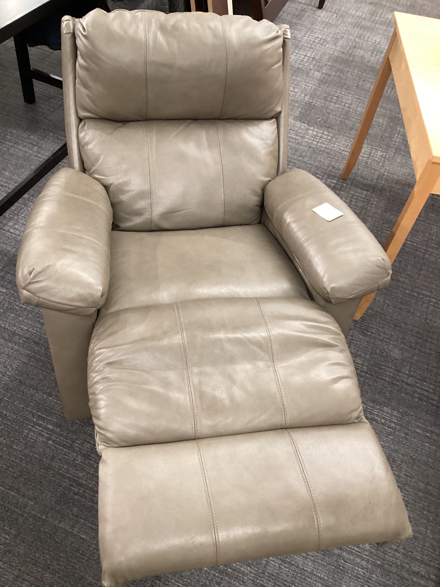 Taupe Recliner