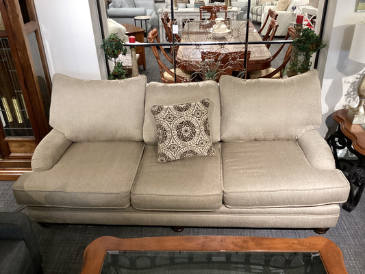Dark Beige Deep Seat Sofa