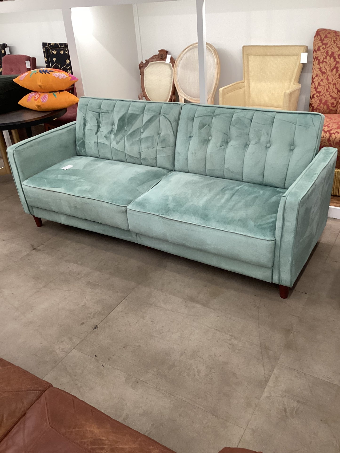 Blue Futon