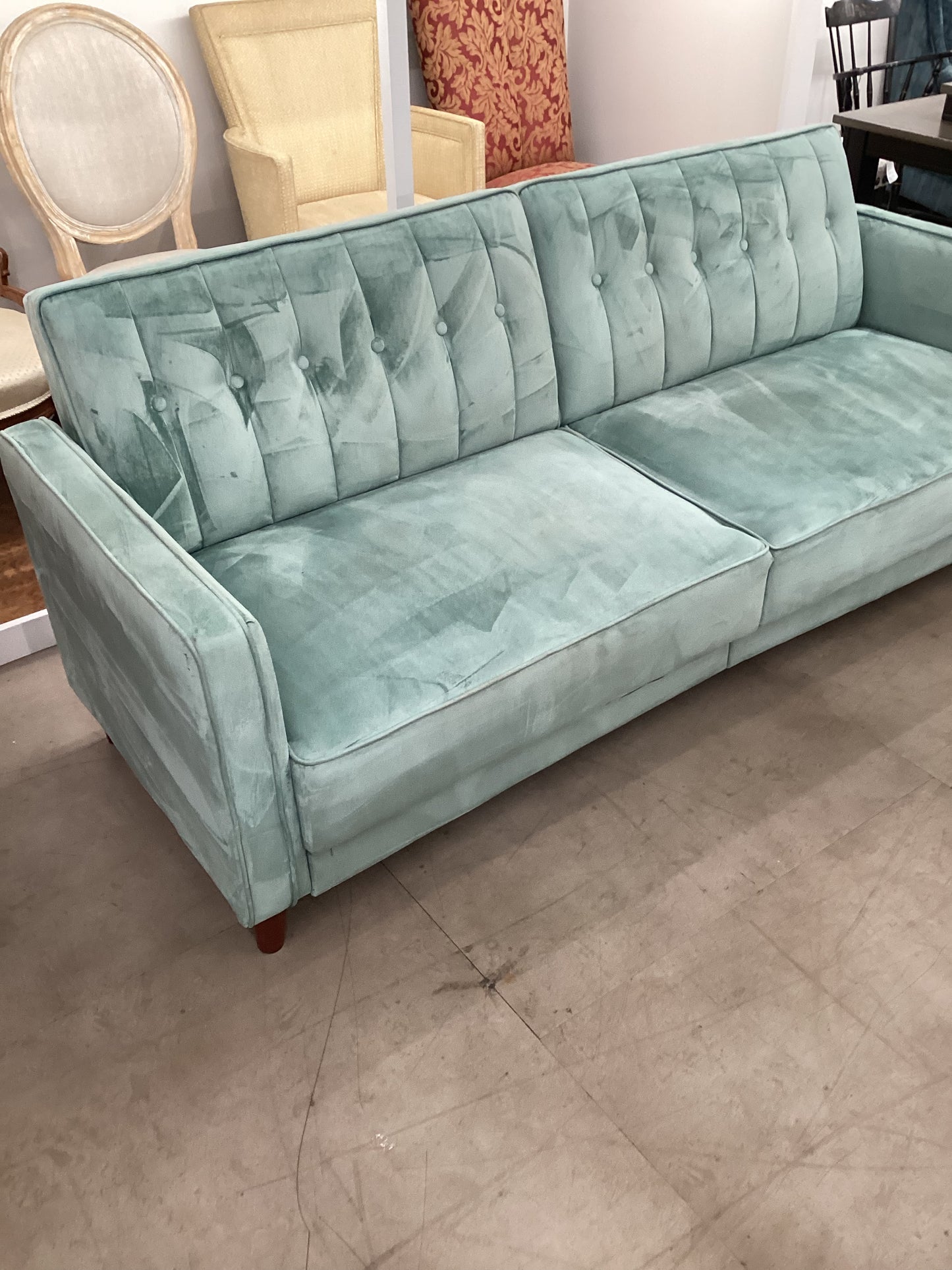 Blue Futon