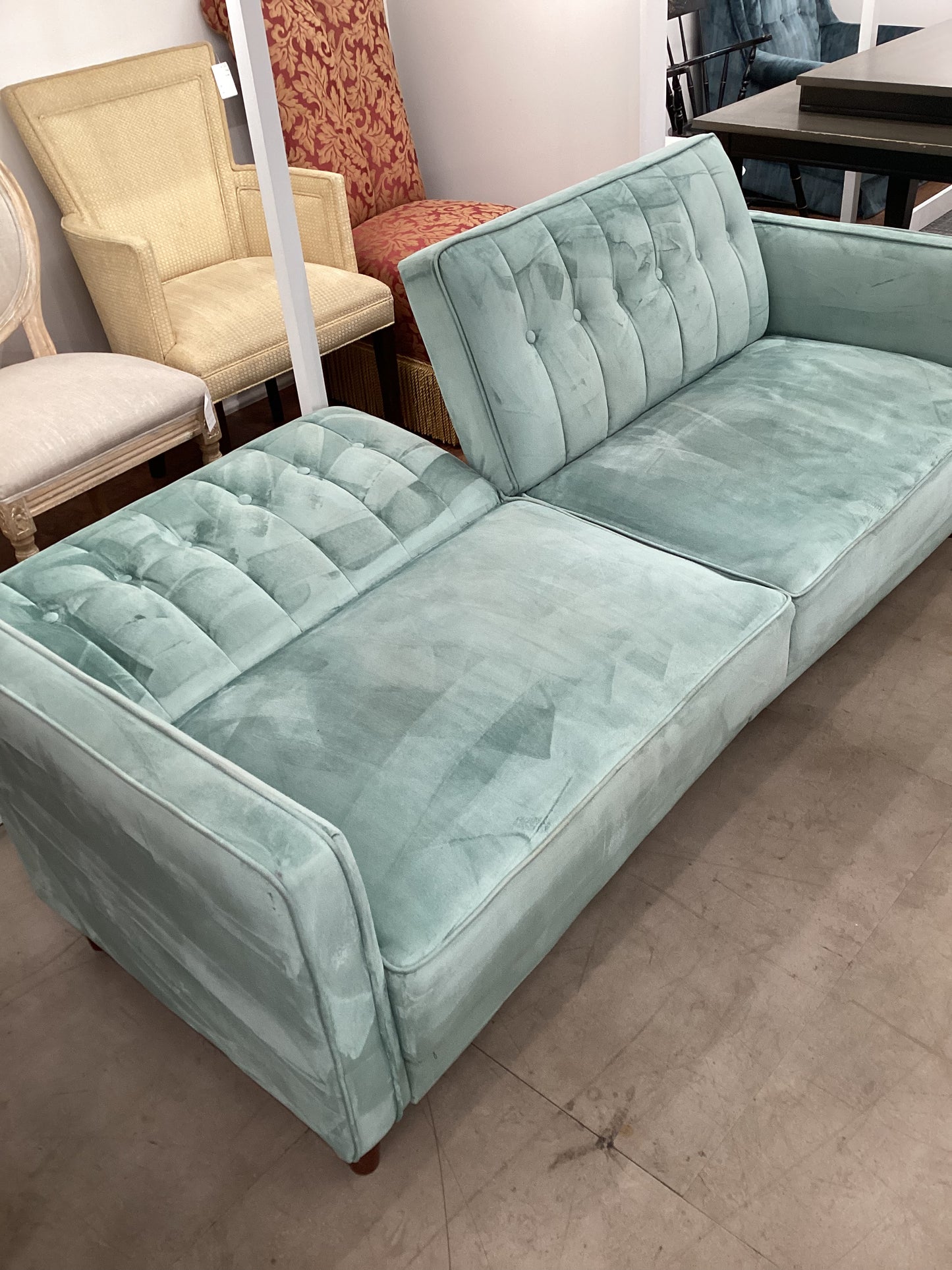 Blue Futon