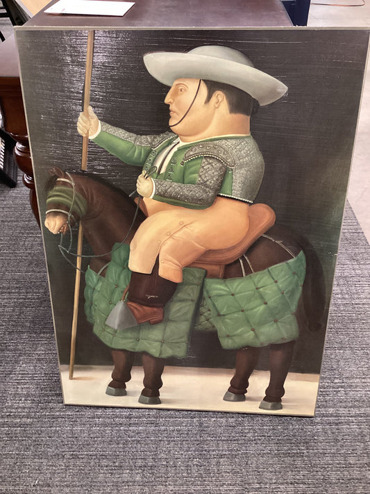 Man On A Horse