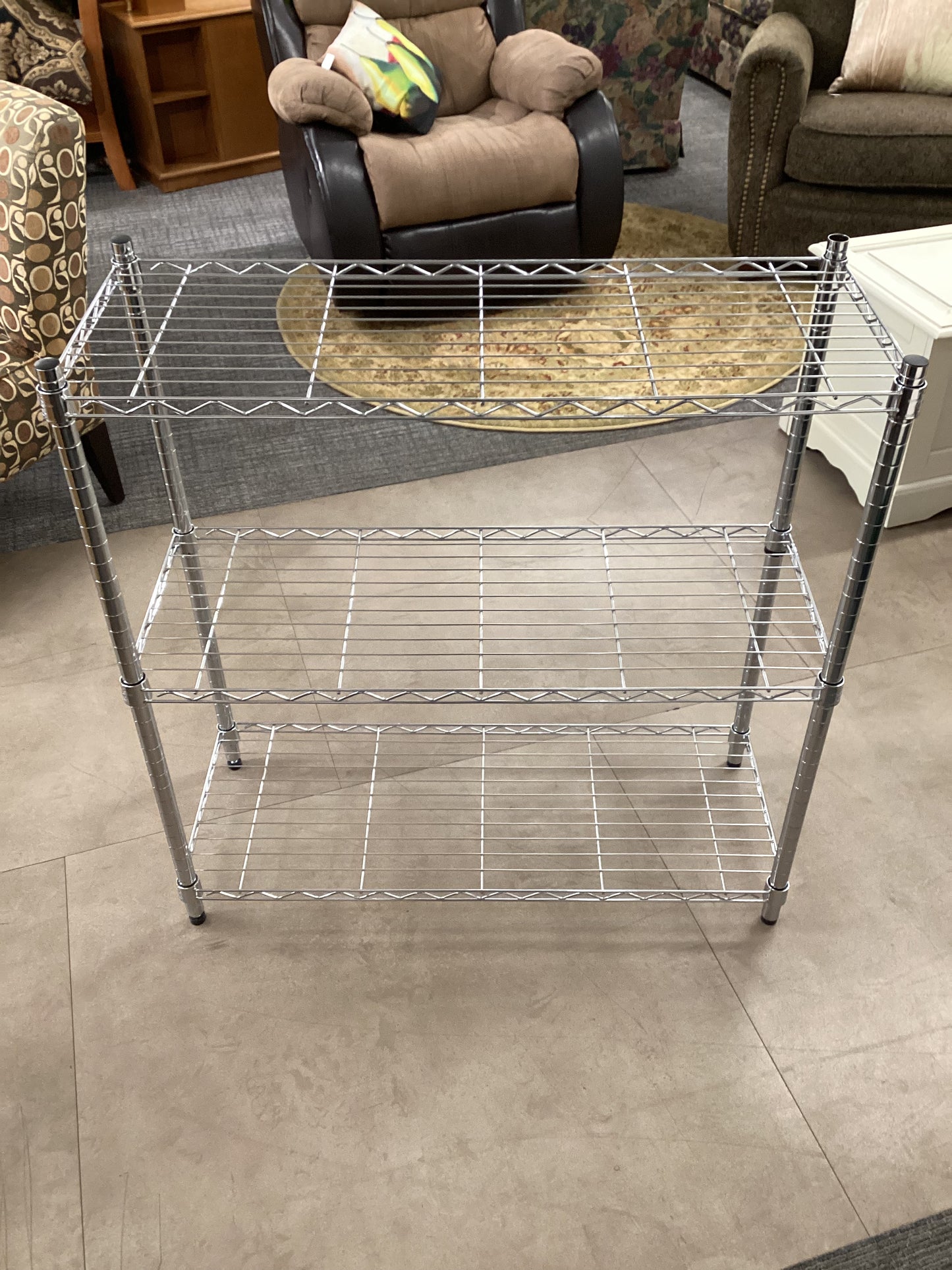 3 Shelf Wire Storage Rack