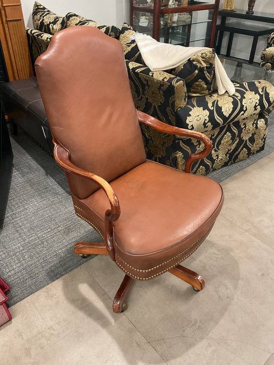 Dad’s Weathered Office Chair