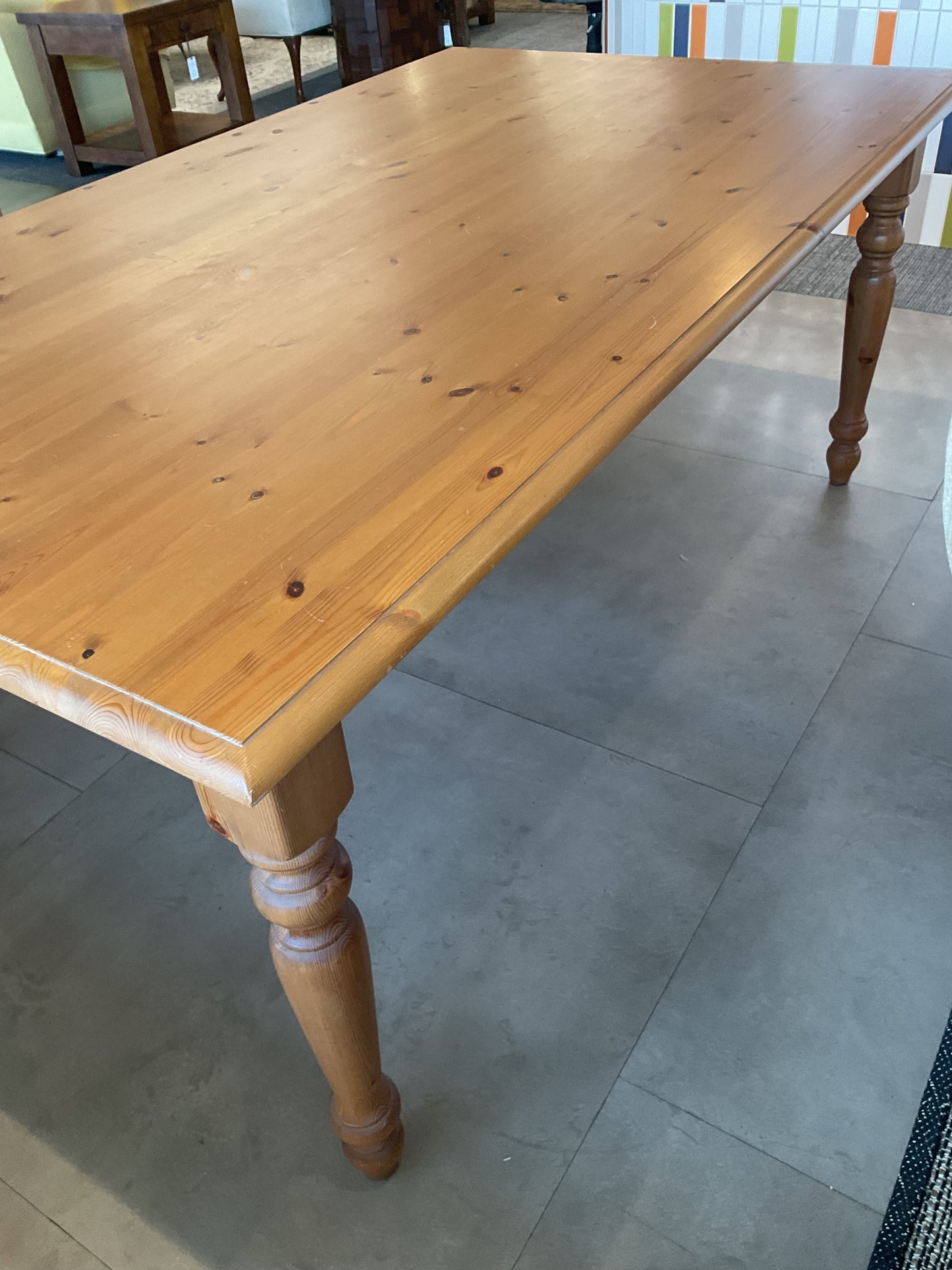 Wood Pillar Post Table