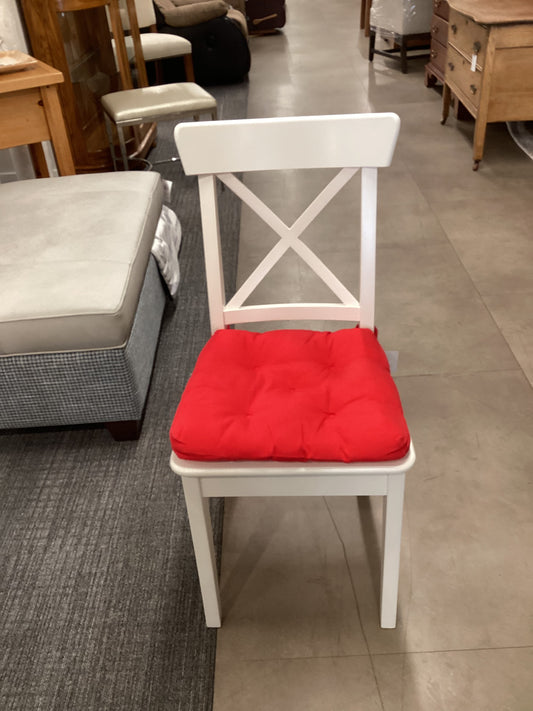 Red & White Chair