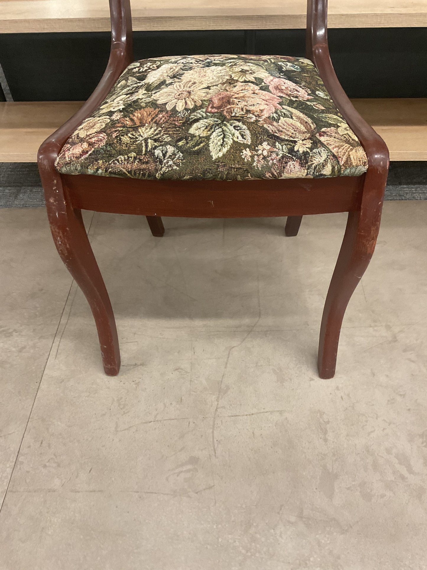 Rose Back Accent Chair