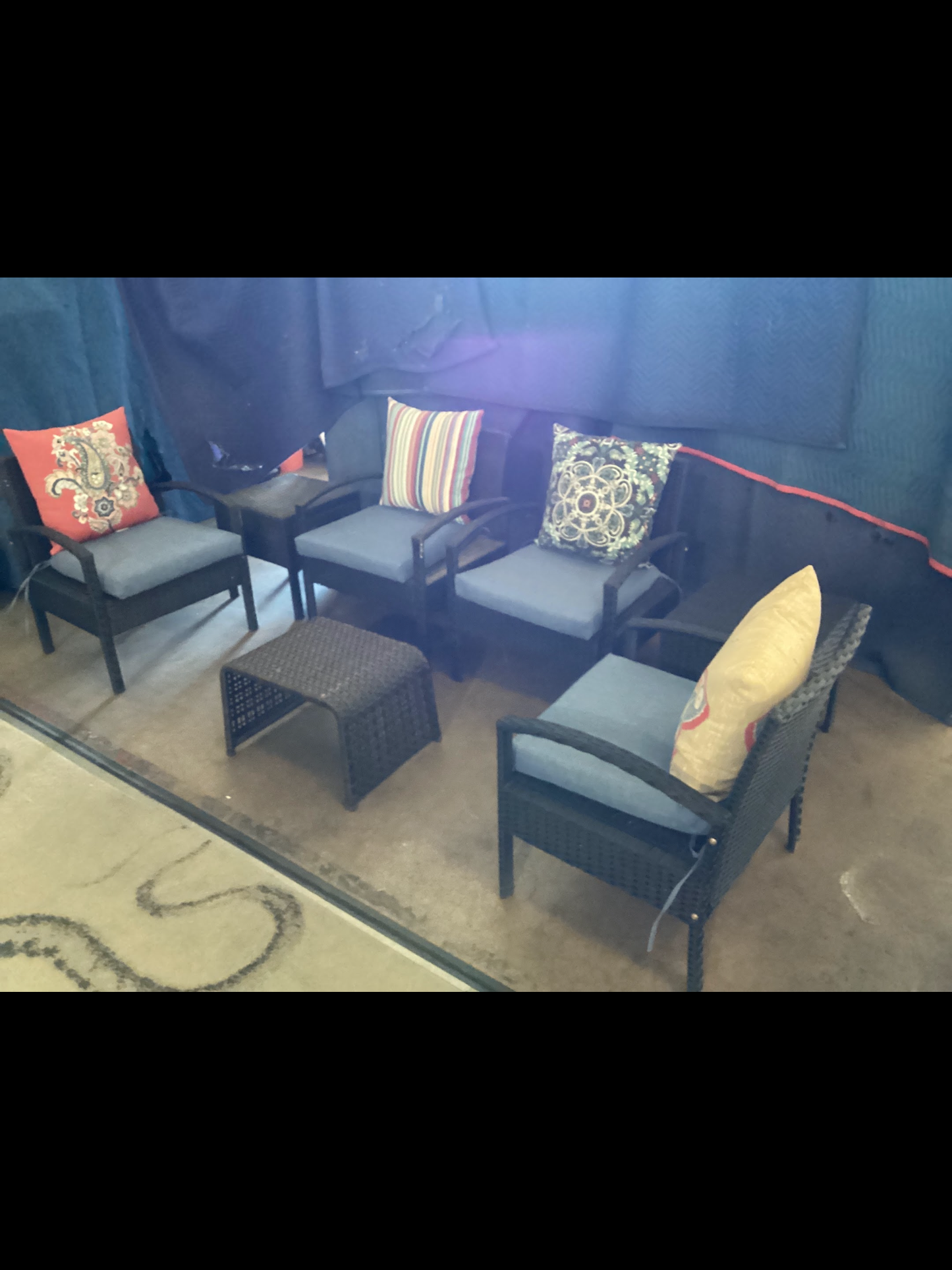 7 Piece Modern Outdoor Set
