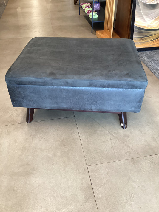 Charcoal Storage Ottoman