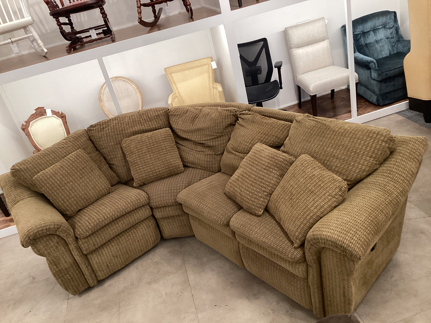 3 Piece Reclining Sectional Sofa