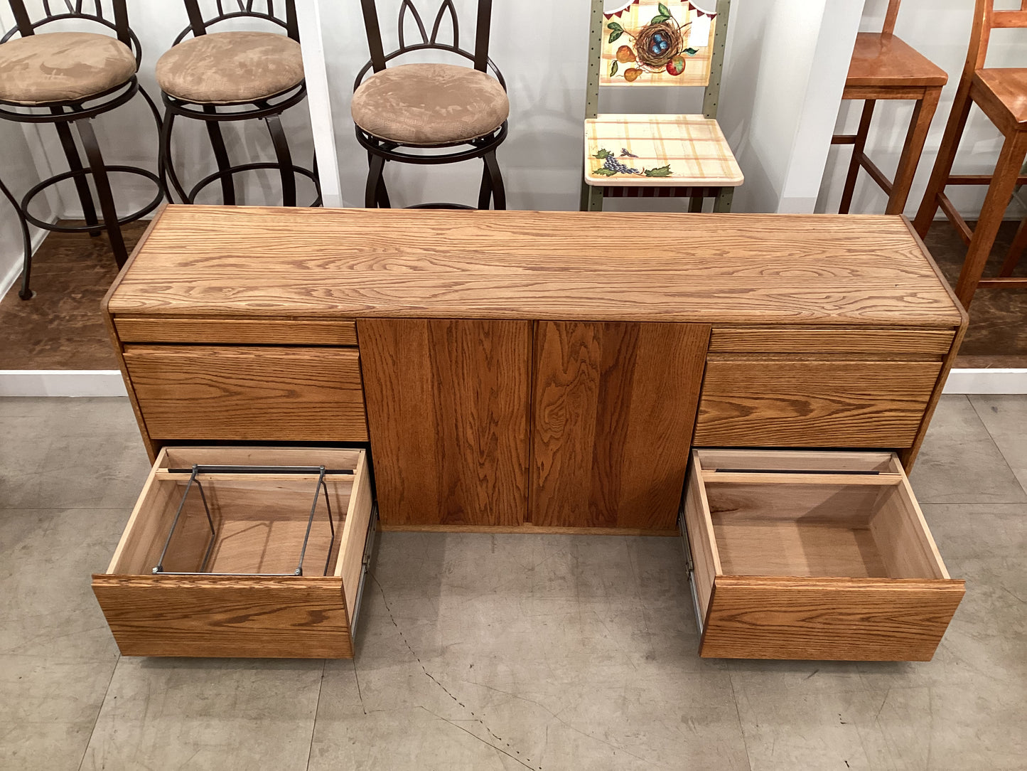 All Sizes Dresser + Filing Cabinet
