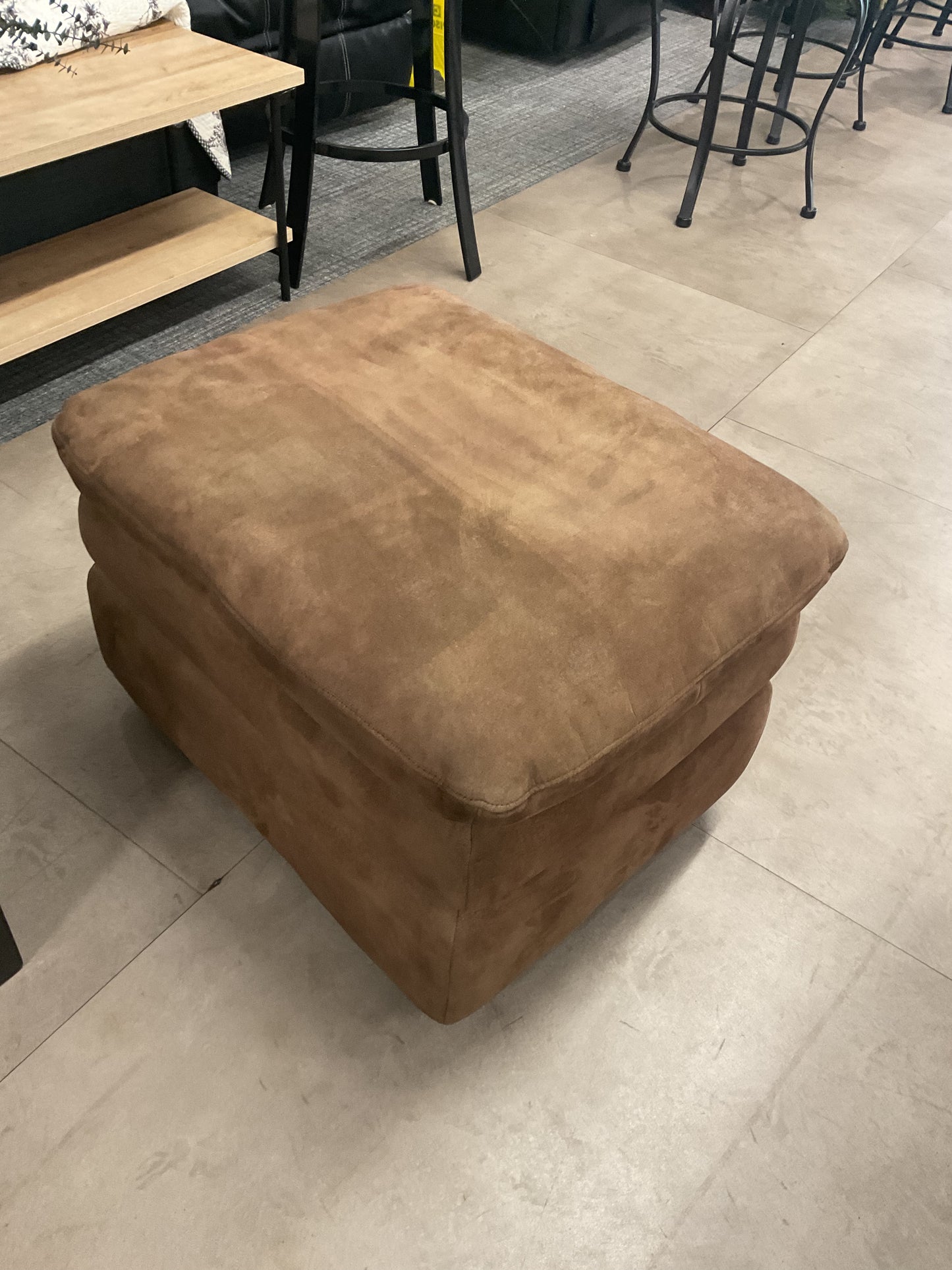 Micro Suede Dad Ottoman