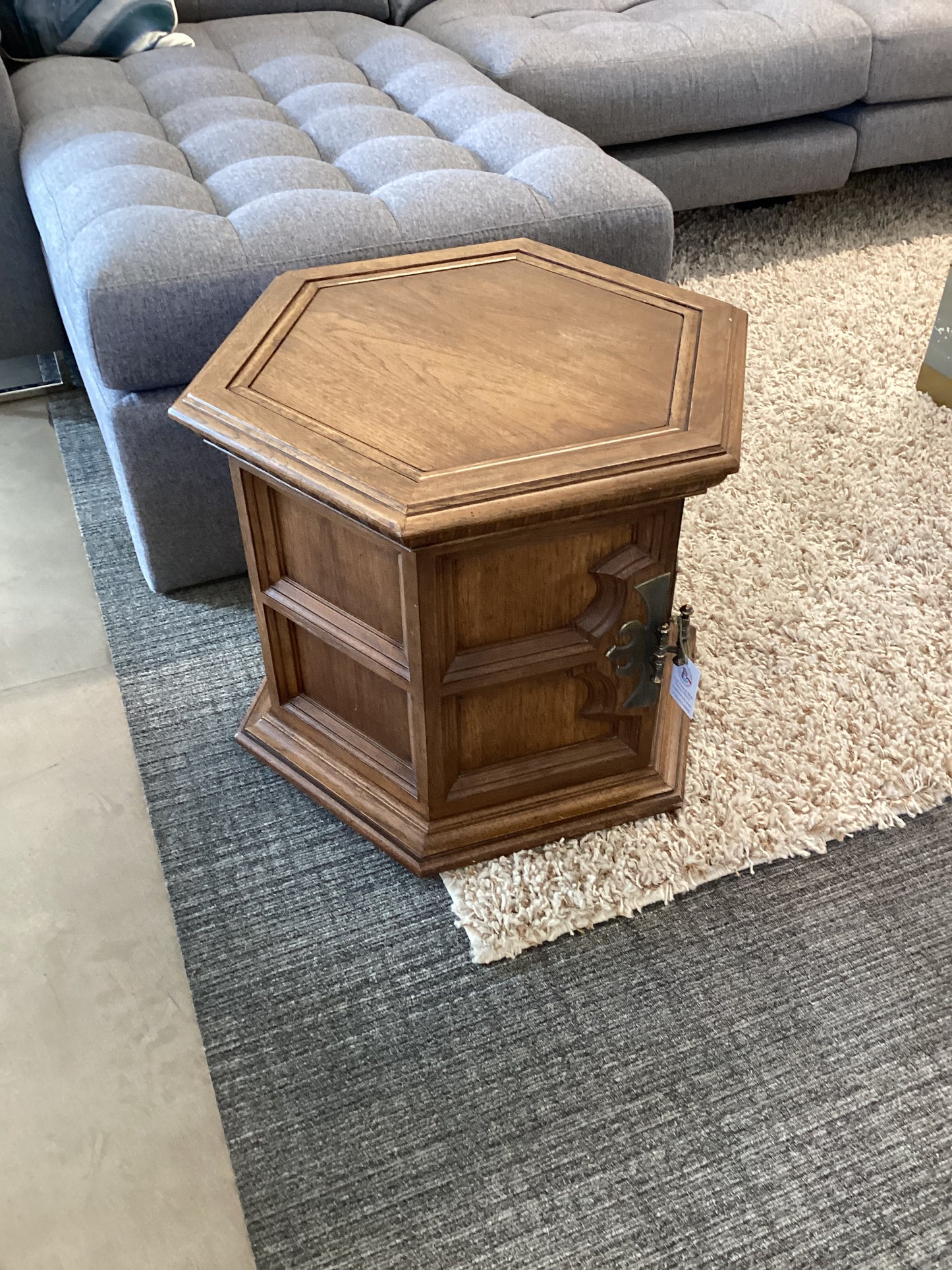 Wood Grain Side Table