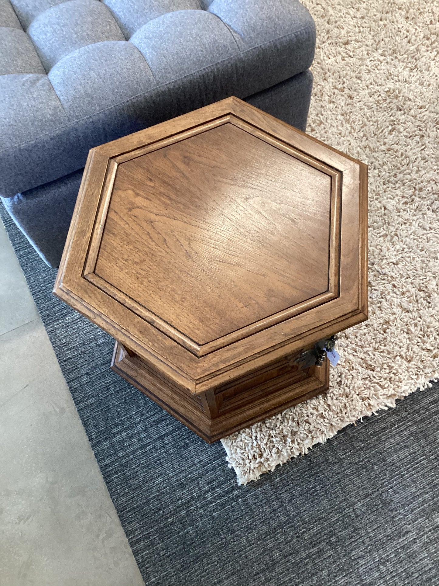 Wood Grain Side Table