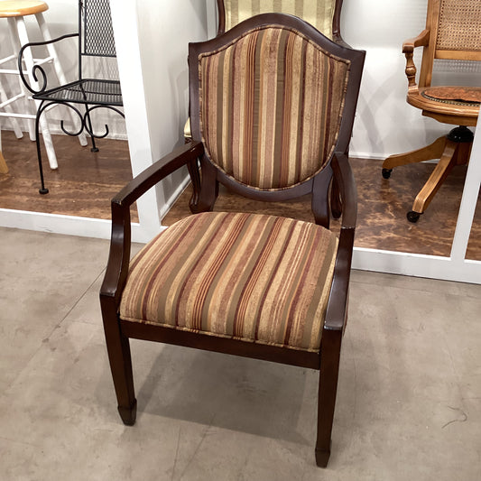 Traditional Walnut Arm Chair