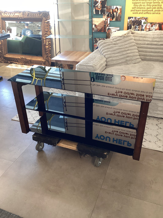 Glass Top Console
