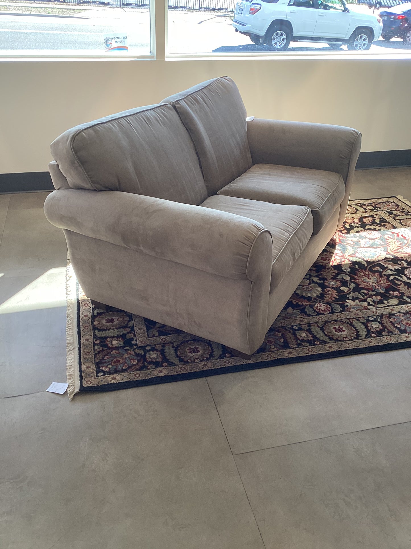 Tan Loveseat