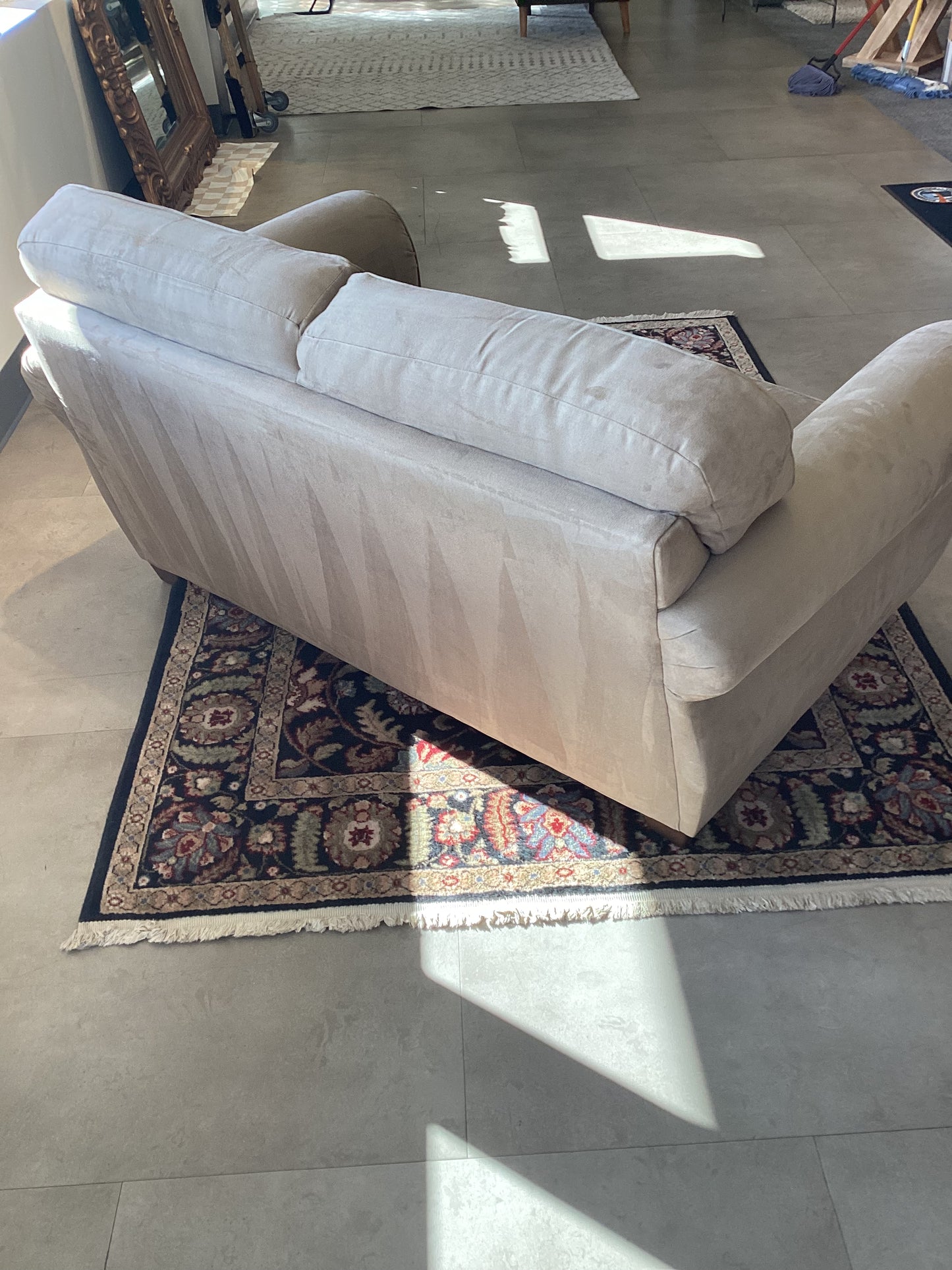 Tan Loveseat