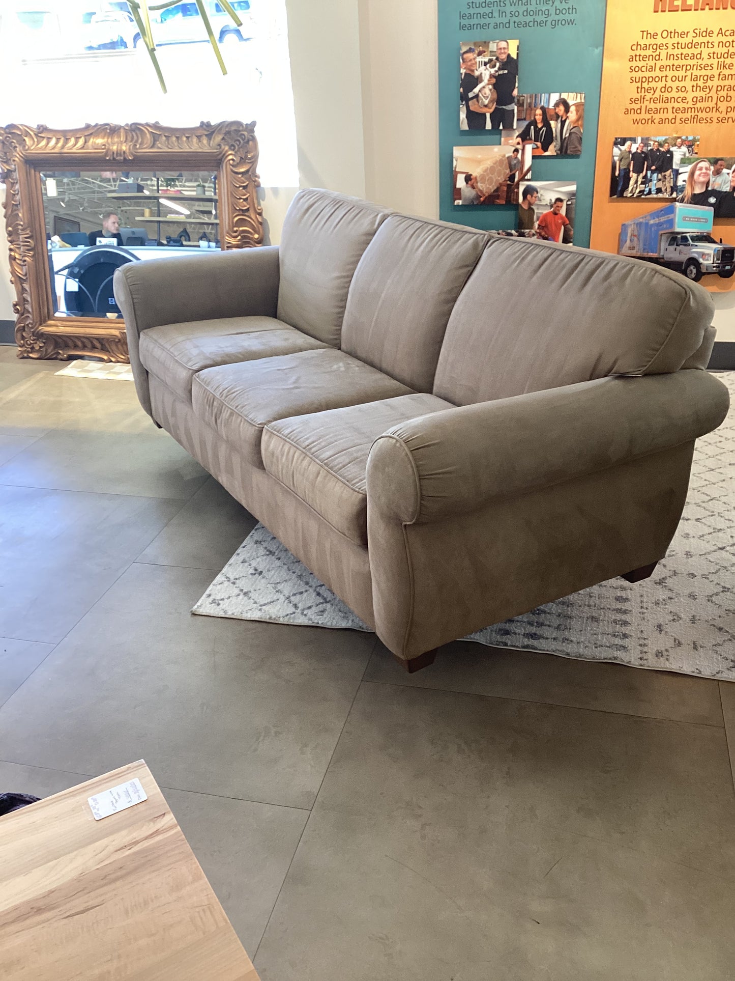 Tan Sofa