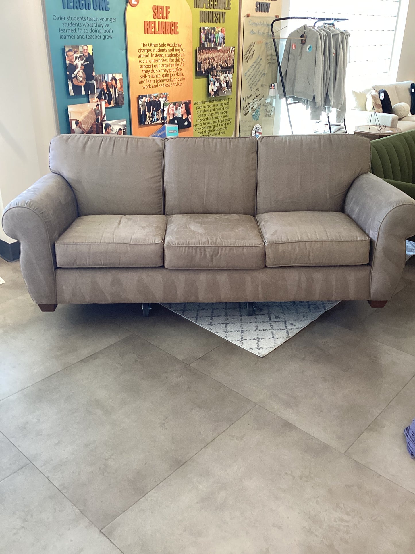 Tan Sofa